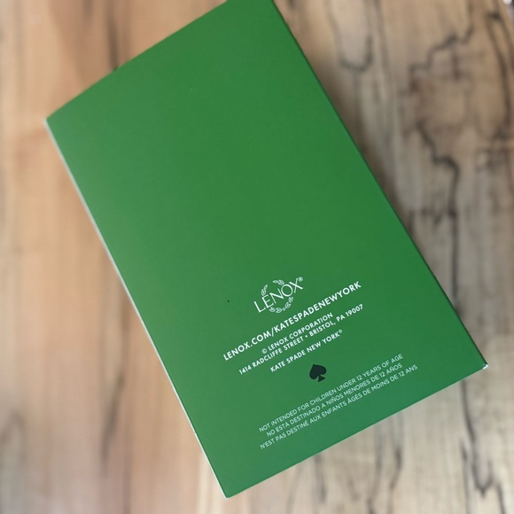 🎁 SALE! NIB ♠️ kate spade new york Be Jolly Gift Ornament - Lenox - Porcelain - Picture 5 of 8